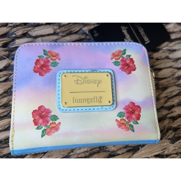 Loungefly Disney Lilo & Stitch Beach Scene Mini Backpack Wallet Set - Picture 10 of 11